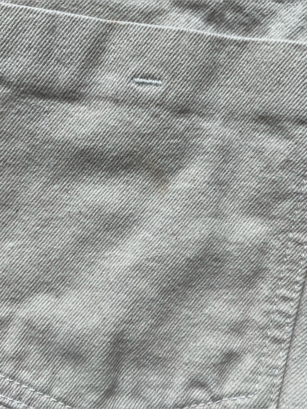 Zara High-Waisted Raw Hem Denim Shorts - Picture 8 of 8